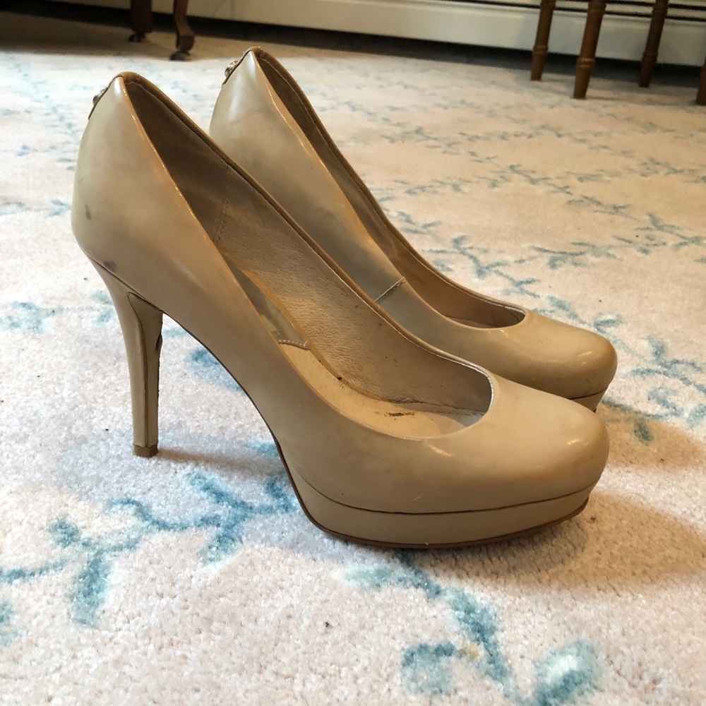 Michael Kors tan heels